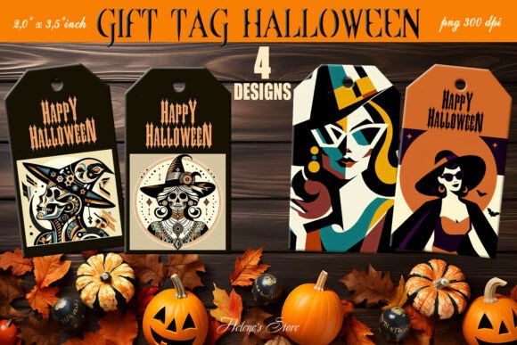 Download Halloween Gift Tags Printable Designs - Printable designs Collection