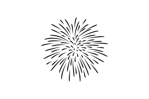 Download Fireworks Splash Silhouette New Year Svg - Premium Resources