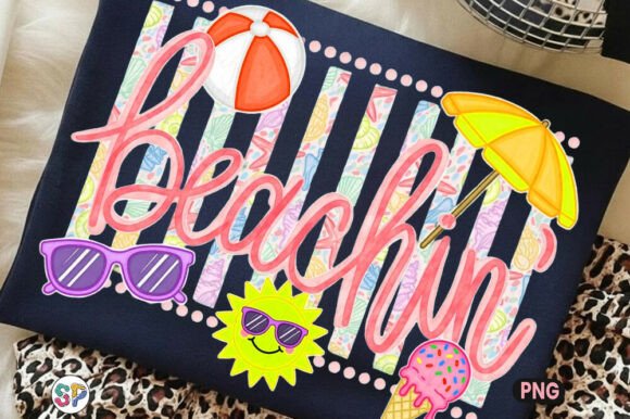 Download Summer Beachin Coastal Girly Shirt Png - Premium Resources